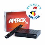 APEBOX CI BNL S2+C/T2 SC/CI+, USB PVR, 12V, M7 / Ziggo
