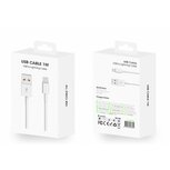  iPhone Data USB Cable Lightning 1meter (Blister) White