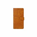Rixus Bookcase For Samsung Galaxy S10 Plus G975F Light Brown