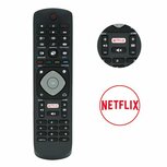 Philips afstandsbediening voor Philips smart tv&#039;s met Netflix &amp; smart tv toets