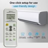Universeel Afstandbediening airconditioner 5000 in 1 voor LG Gree Midea Toshiba Haier Daikin Hitachi Sharp Panasonic Samsung Sanyo_