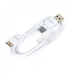 Samsung Micro USB 3.0 Datakabel Wit voor Samsung N9005 Galaxy Note 3 Samsung Micro USB 3.0 Datakabel Wit voor Samsung N9005 Galaxy Note 3