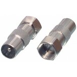 Verloop Stekker TV Stekker Male Naar F-Connector Male Verloop Stekker TV Stekker Male Naar F-Connector Male