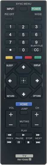 SONY afstandsbediening RM-YD092