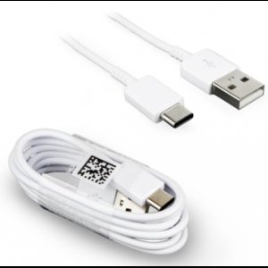 USB-A naar USB-C Oplaadkabel (1M WIT)