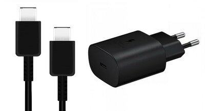 USB-C Snel lader + USB-C kabel EP-TA800 Black