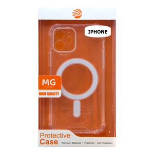 Apple iPhone 15  PRO Transparant MagSafe shock proof case 