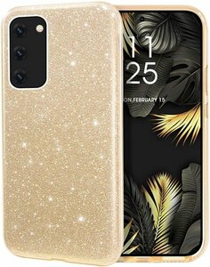 SAMSUNG GALAXY A71 - TPU COVER GOUD - GLITTERS BLINGBLING 