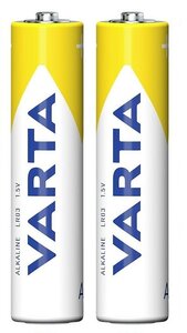 Varta AAA batterij LR03 1.5V (2X stuks)