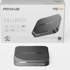 Amiko A11 Green 4K UHD Streaming Box