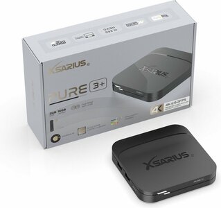 Xsarius Pure 3+ Streaming Box 4K UHD