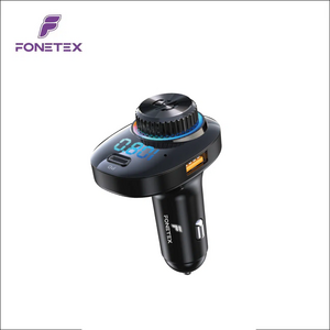 FM Transmitter + Quick Charge 20W (USB-C & USB-A)