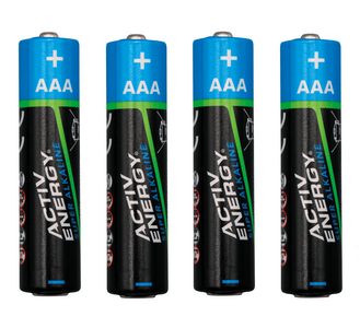 Activ Energy Super ALKALINE AAA Batteries  (4X stuks)