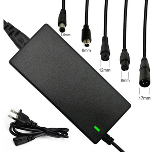 Elektrische Scooter power adapter AC 100-240 V Zwart DC 42 V 2A Voor 24-36 v Lithium Batterij