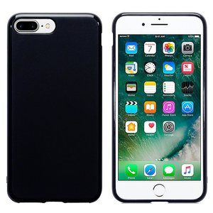 Opnieuw schieten strottenhoofd moordenaar Apple iPhone 7 Plus Piano-Zwart hoesje - TOP GSM SHOP