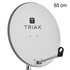 Triax TDS 65LG 7035 Lichtgrijs Singlepack_