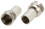 RG6 Coaxial Cable F-Connectors (2-Pack) _