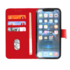 IPHONE 13 PRO Book Case Rood_