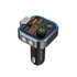 Rixus Car FM Bluetooth Transmitter RXBT30 - Black_