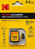 KODAK MicroSDXC UHS-I U3 V30 A1 Ultra Performance 4K Full HD "64GB"_