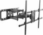 Prixon TV Beugel - Muurbeugel voor 40-90"Inch - kantelbaar/draaibaar, tot 75 kg_