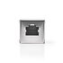 CAT5e / CAT6 | Afgeschermd | RJ45 Female | RJ45 Female | Recht | Metaal | Doos_