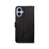 IPHONE 17 Book Case Zwart_