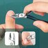 Professionele 10-delige nagelverzorgingsset met reisetui Roestvrijstalen manicure- en pedicureset _