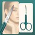 Professionele 10-delige nagelverzorgingsset met reisetui Roestvrijstalen manicure- en pedicureset _