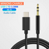 USB Type C naar 3,5 mm Aux-audiokabel Headset Luidspreker Hoofdtelefoonaansluiting _